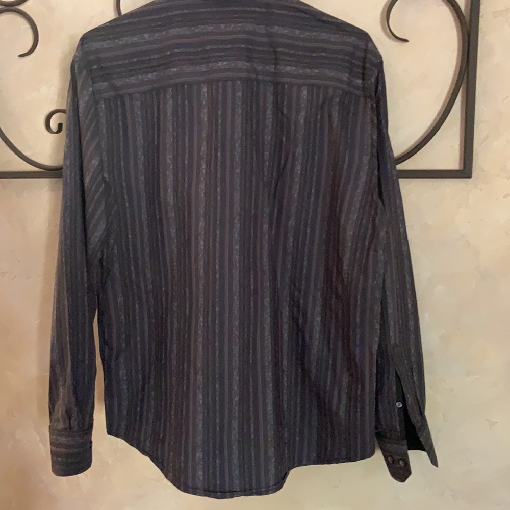 Long sleeve black pattern J Campbell shirt - Picture 5 of 5